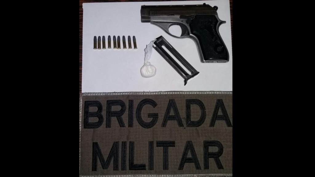 Trio armado é detido por tráfico de drogas em Caçapava do Sul