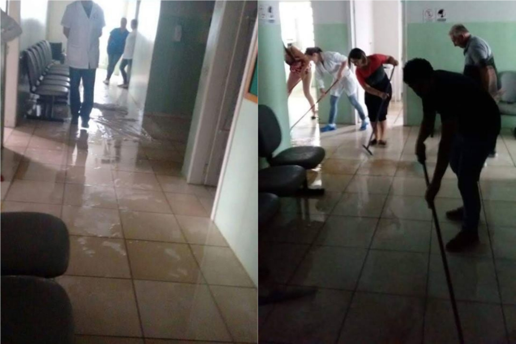 título imagem Após inundação, posto de saúde de Agudo suspende atendimentos