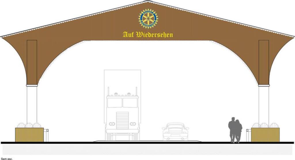 Agudo lança edital para reconstrução de pórtico