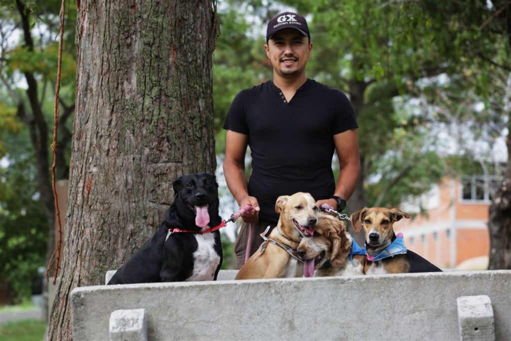 Foto: Lucas Amorelli (Diário) - Adestrador diz que cães têm a inteligência emocional de uma criança