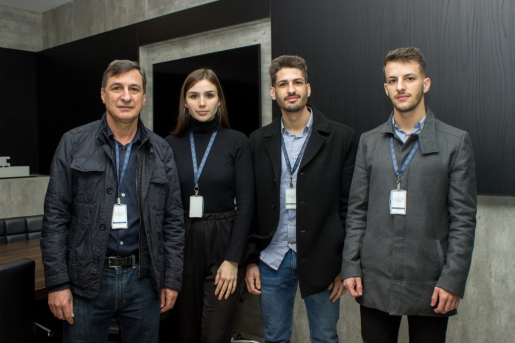 Divulgação - João Alberto (à partir da esq.), Suelen, Vítor e Artur integram direção da empresa que busca a excelência em bem atender