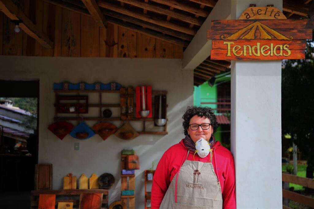 Fotos: Gabriel Haesbaert - Marta decidiu mudar de Estado e de vida e aprendeu a trabalhar com mercearia, dando início a novo negócio