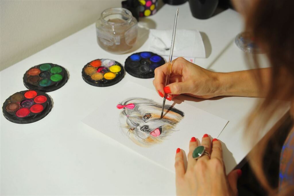 Publicitária investe em desenhos de animais de estimação