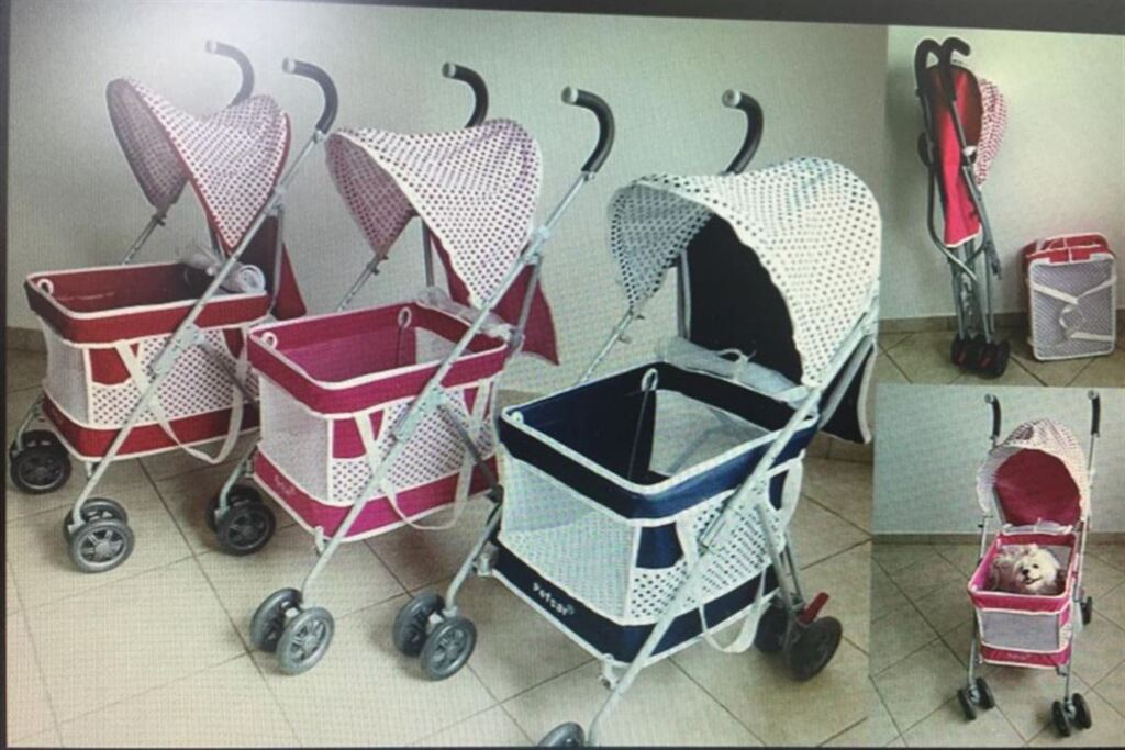 Shopping de Santa Maria terá carrinho de passeio para cães e gatos