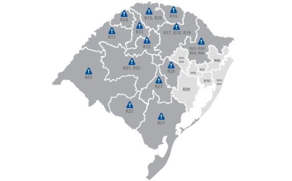 Pela quinta semana, Estado mantém alerta sobre a pandemia para a região