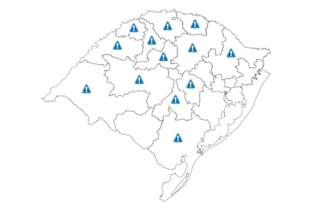 Veja quais fatores deixaram a região de Santa Maria em alerta nesta semana