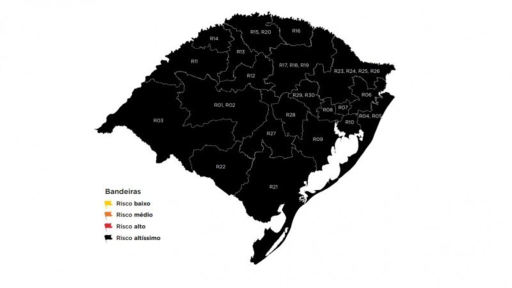 título imagem Média de óbitos por Covid cai 3,6% em uma semana na região de Santa Maria