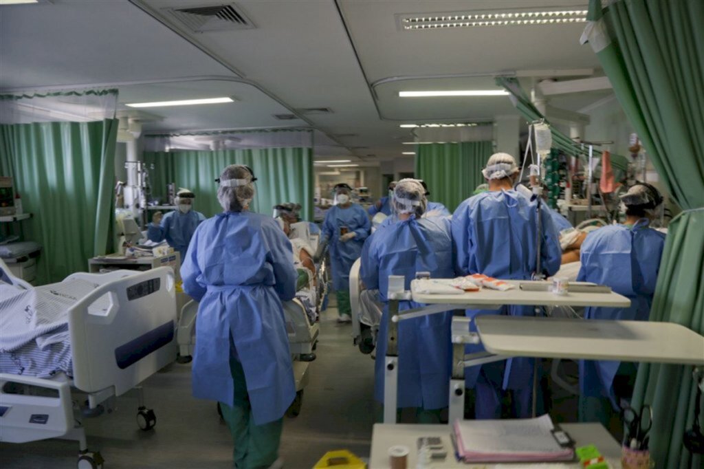 Ocupação de leitos de UTI está em 99,3% em Santa Maria