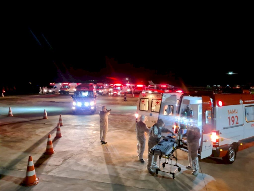 'Vidas que precisam de Santa Maria', diz enfermeiro santa-mariense que viajou com manauaras