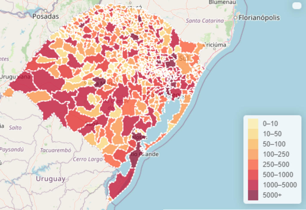 Boletim estadual registra mais 48 óbitos e 1.257 novos casos de Covid-19