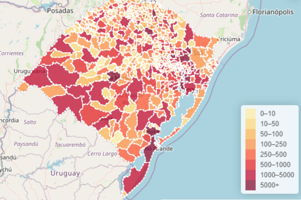 Boletim estadual contabiliza mais 1.699 casos de Covid-19 e 59 novos óbitos