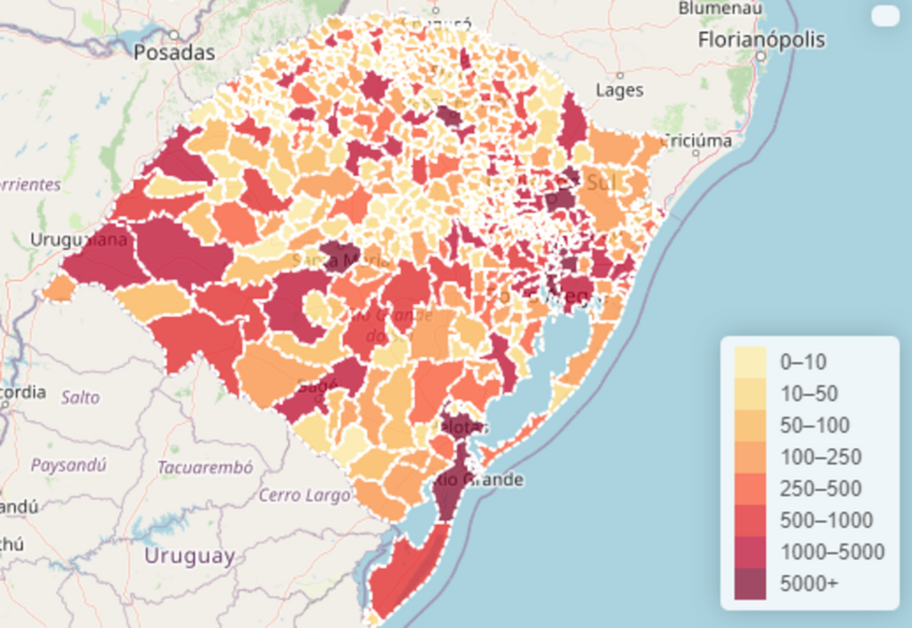 Boletim estadual registra mais 37 óbitos e 3.414 novos casos de Covid-19