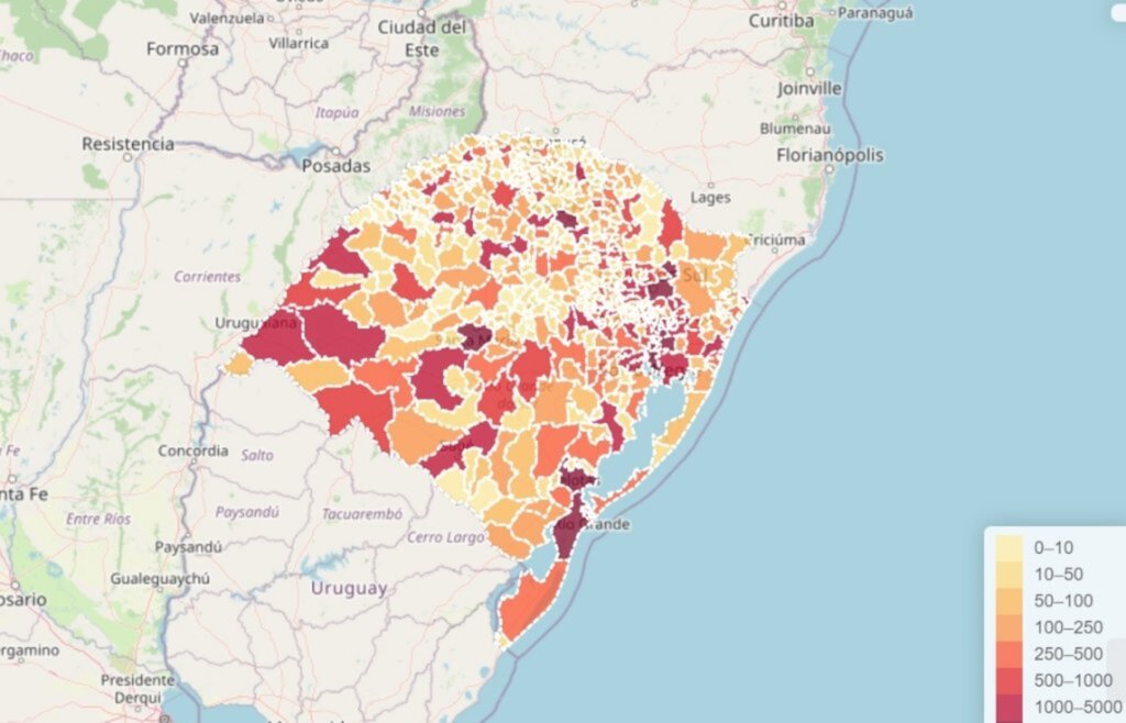 Estado confirma mais 59 óbitos relacionados ao coronavírus nesta quarta-feira