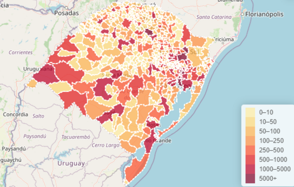 Boletim estadual registra mais 33 óbitos e outros 2.101 casos de Covid-19