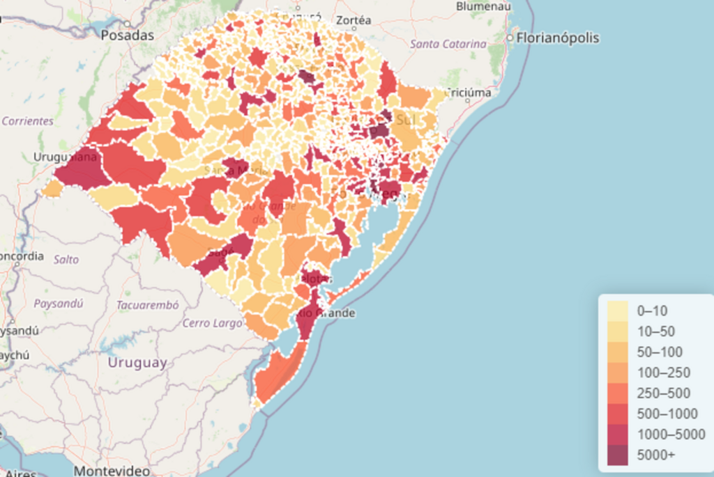 Boletim estadual registra mais 59 óbitos com diagnóstico de Covid-19
