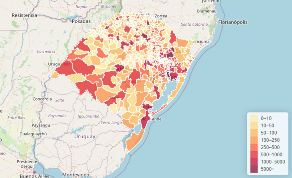Boletim estadual registra 708 novos casos e 25 óbitos por Covid-19
