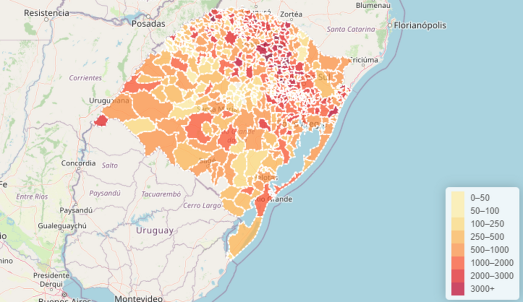 Boletim estadual registra mais 3.222 casos confirmados e 82 óbitos por Covid-19