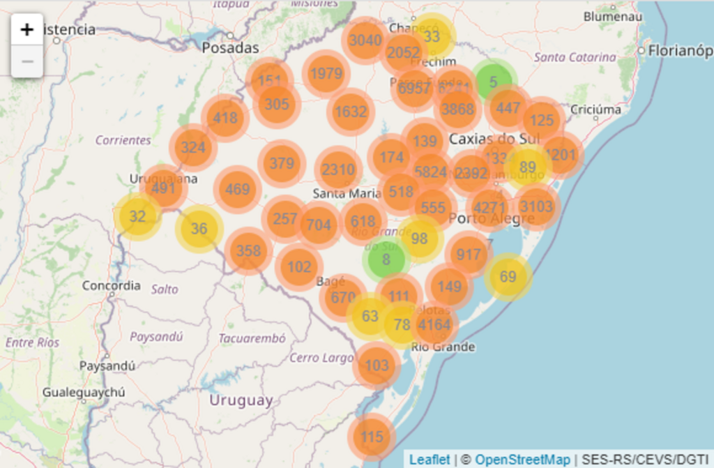 Mais de 100 mil pessoas estão recuperadas da Covid-19 no Rio Grande do Sul