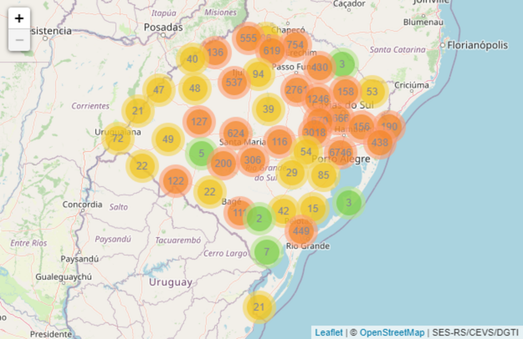Estado chega a 25 mil casos confirmados de coronavírus