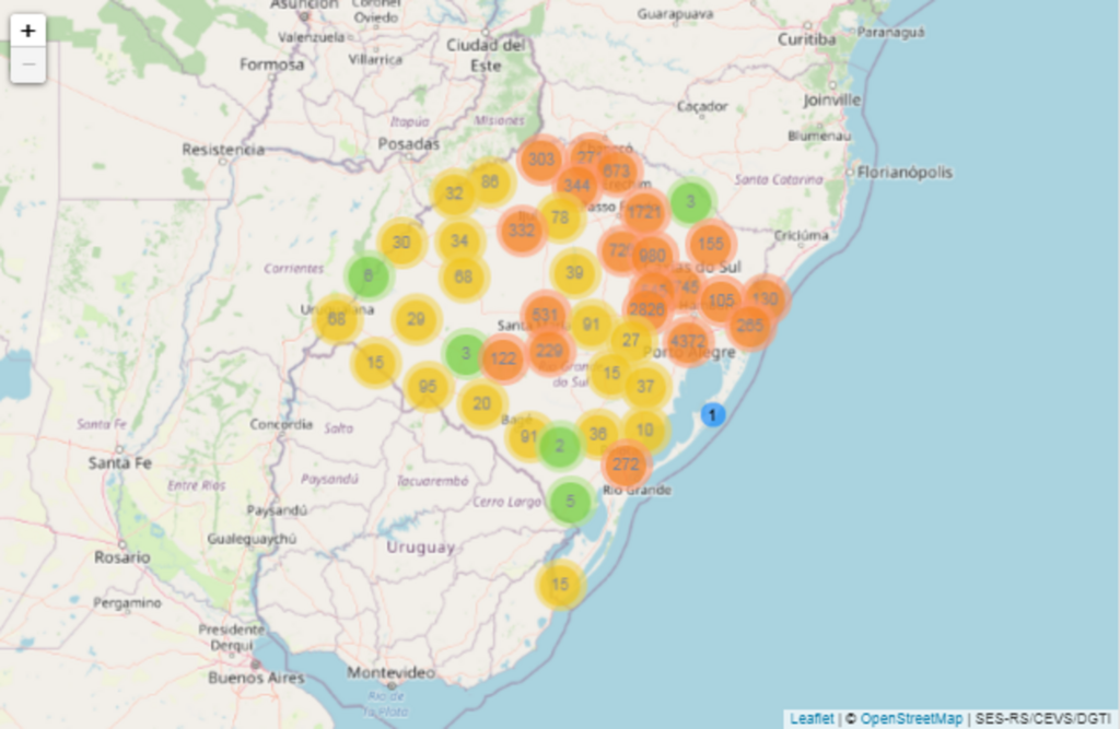 Estado tem 17 mortes por coronavírus em 24 horas