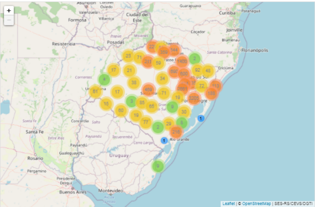 Estado chega a marca de 350 mortes por Covid-19