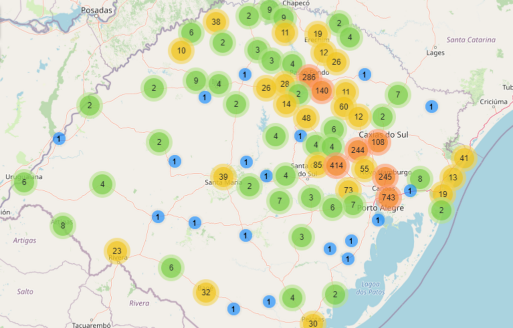Mais seis mortes por coronavírus são registradas no Rio Grande do Sul