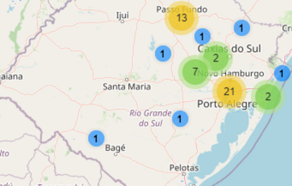 Sobe para 58 o número de mortes por coronavírus no Rio Grande do Sul