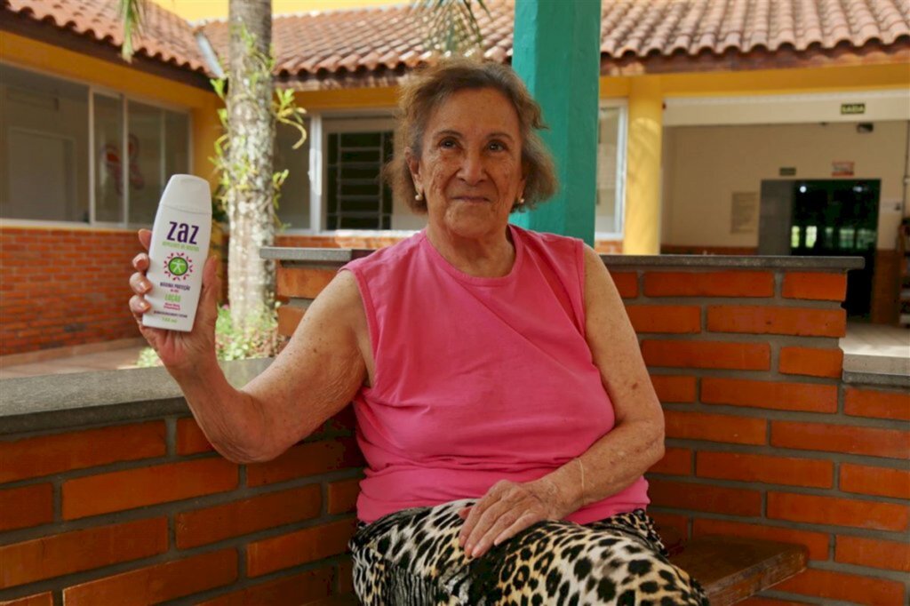 Foto: Pedro Piegas (Diário) - Lar das Vovozinhas faz campanha para arrecadar repelentes