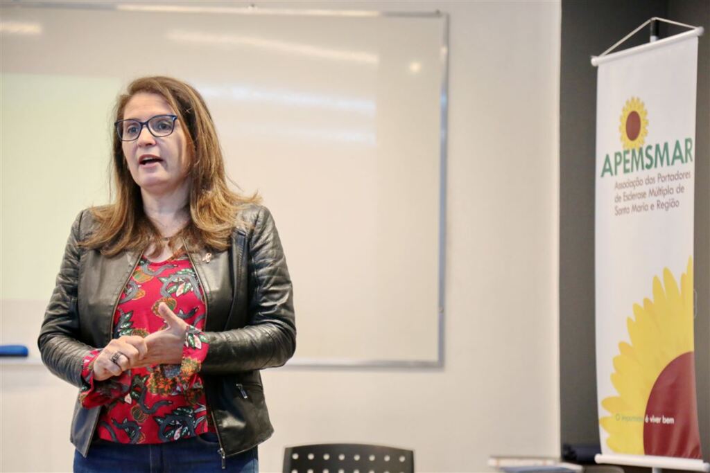 Foto: Renan Mattos (Diário) - Diretora de comunicação da Apemsmar, Marcia Denardin falou sobre as iniciativas previstas