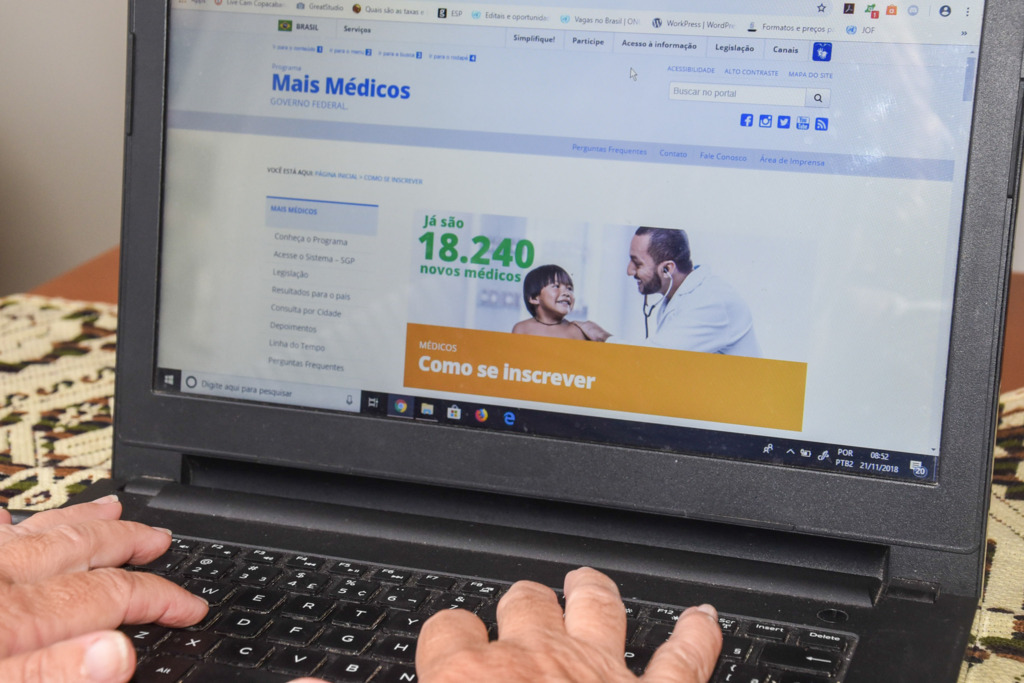 Mais da metade dos profissionais já se apresentaram no Mais Médicos