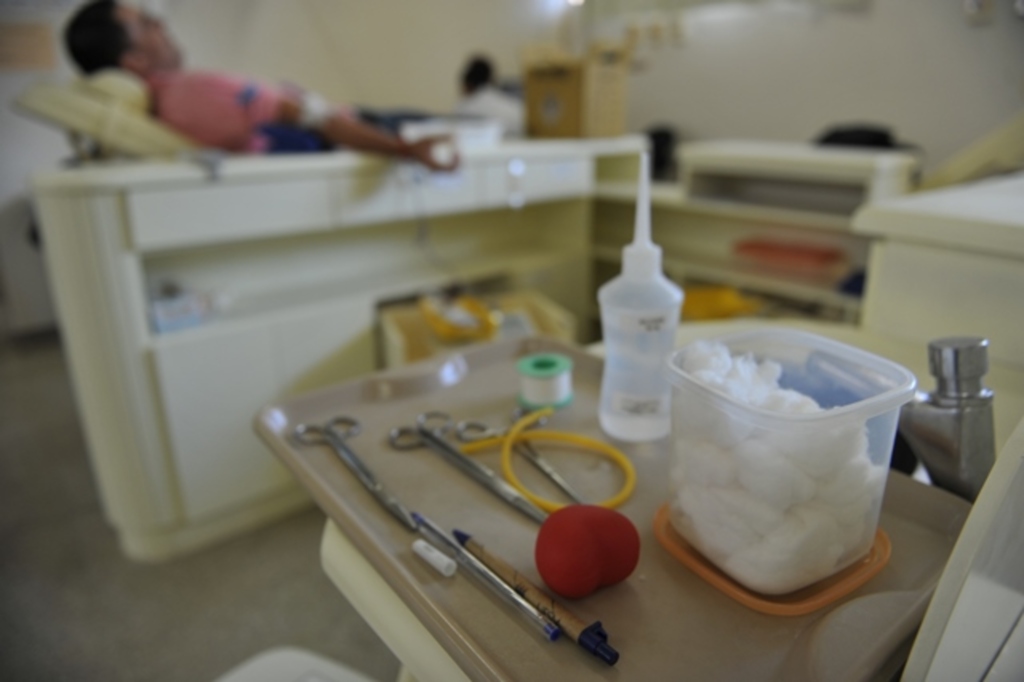 Banco de sangue precisa de doações de A e O positivo