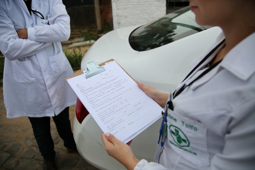 Foto: Gabriel Haesbaert (Diário) - Processo utiliza questionário com pacientes com o objetivo de coletar dados para achar a causa