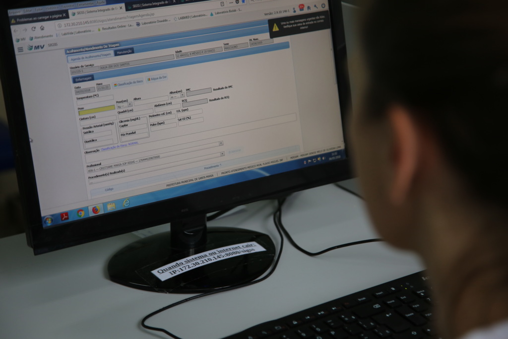 Foto: Gabriel Haesbaert (Arquivo Diário) - Processo permite avaliar o histórico do paciente. Secretaria aponta necessidade de melhorias