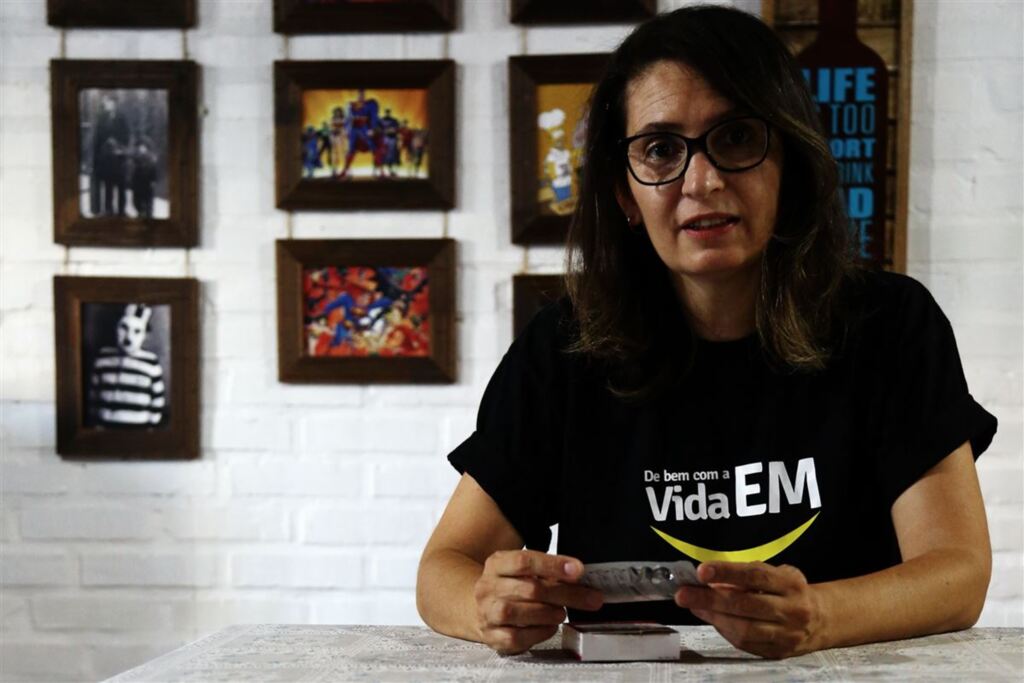 Foto: Lucas Amorelli - Márcia Denardin enfrenta problemas para receber medicamento