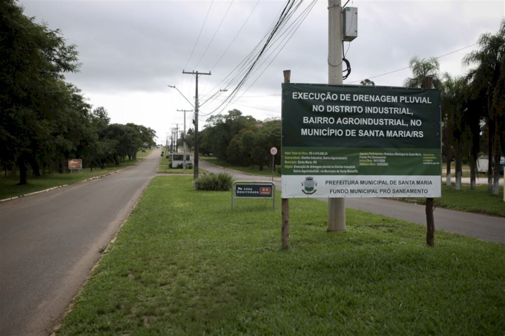 Santa Maria tem quase R$ 50 milhões em obras