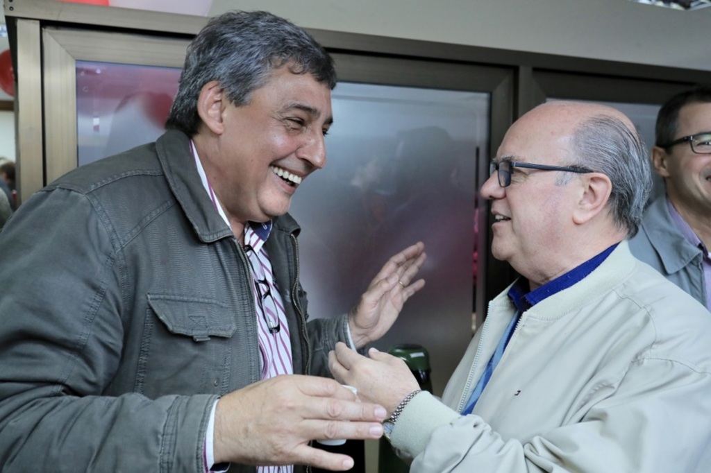 Pré-candidato à prefeitura da Capital, Schirmer se encontra com concorrente