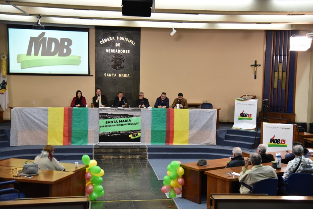 Foto: Gabriel Haesbaert (Diário/Arquivo) - Em julho deste ano, partido deu o pontapé nas eleições de 2020 com um seminário realizado na Câmara de Vereadores