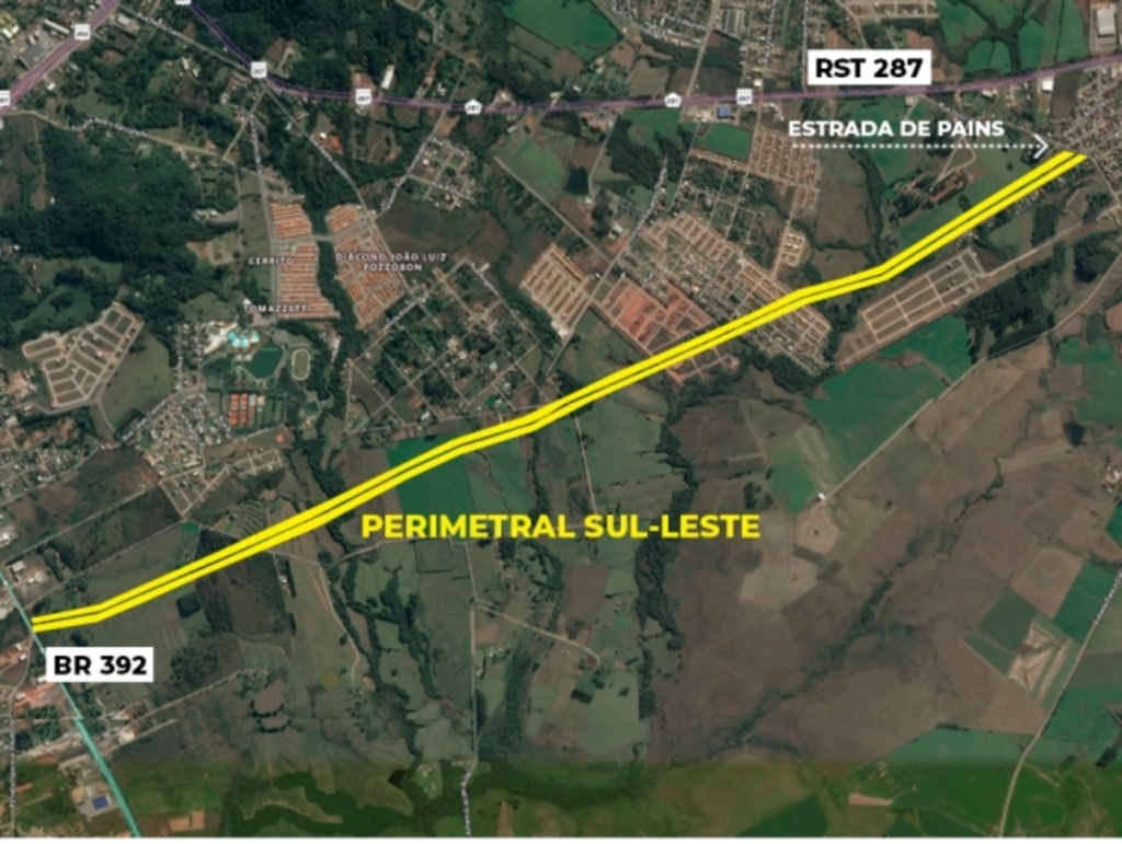 Lançado edital para construção de perimetral que ligará BR-392 e RSC-287