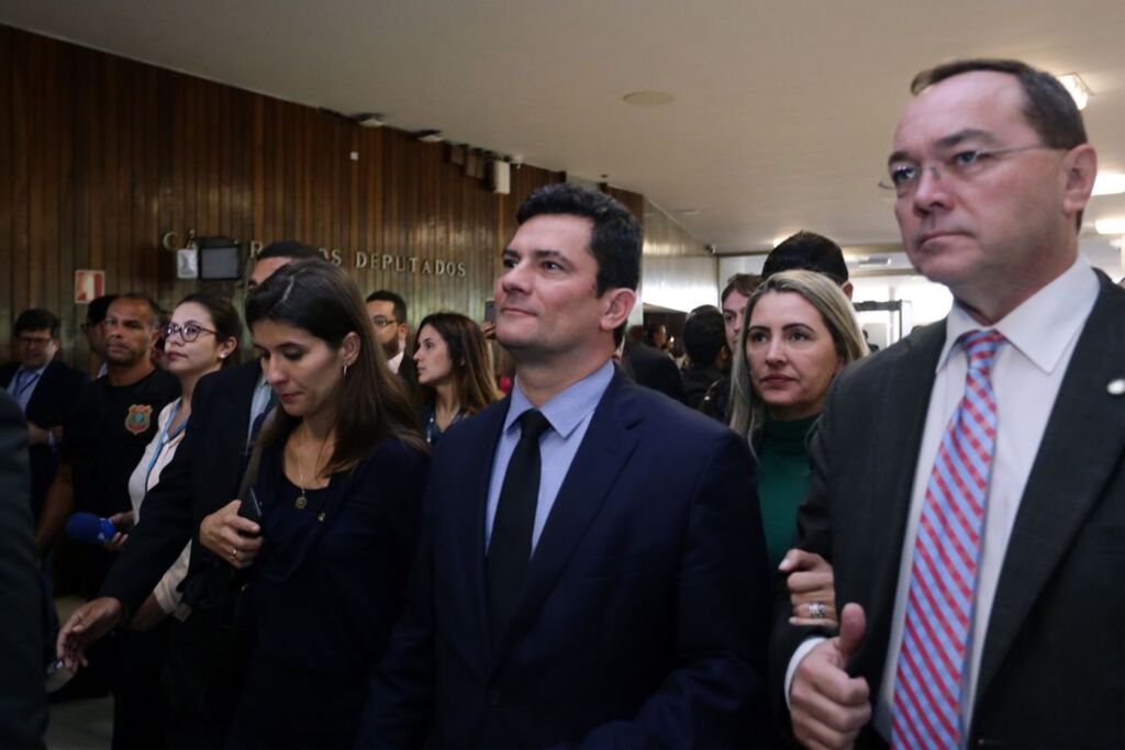 Michel Jesus (Câmara dos Deputados/ divulgação) - Moro levou projeto de lei pessoalmente na Câmara