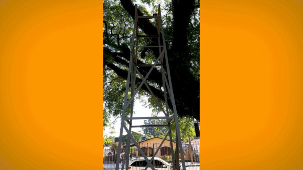 Sino da Capela Nossa Senhora de Lourdes é furtado no Bairro Chácara das Flores