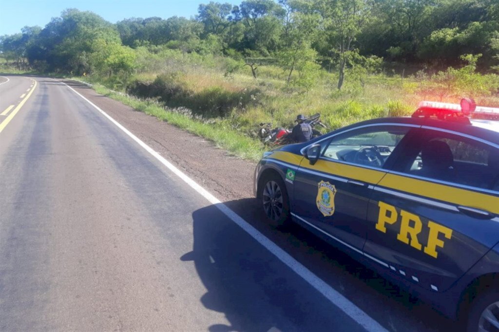 título imagem Acidente com motocicleta deixa homem ferido na BR-287 em Unistalda