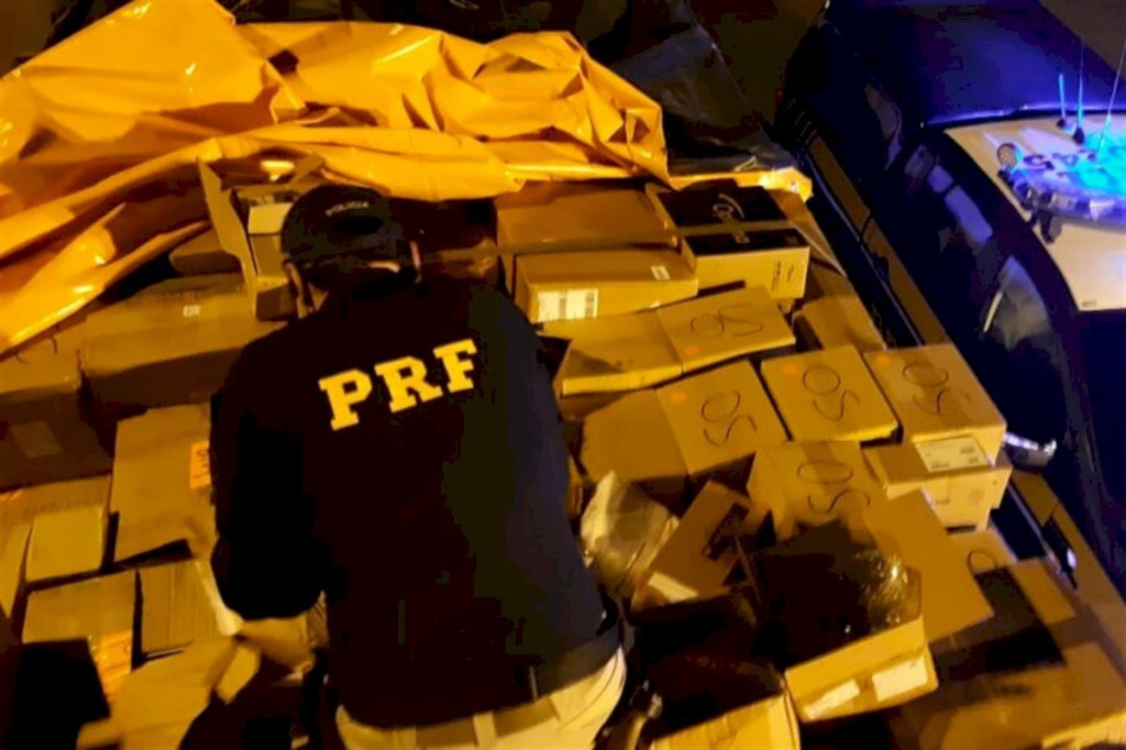 título imagem VÍDEO: carreta com carga de mais de R$ 5 milhões é interceptada na BR-290