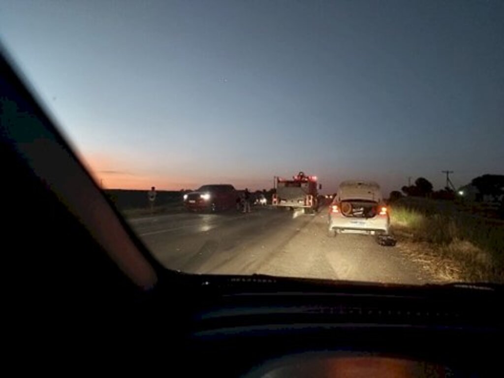 Acidente deixa três feridos na Faixa de São Sepé