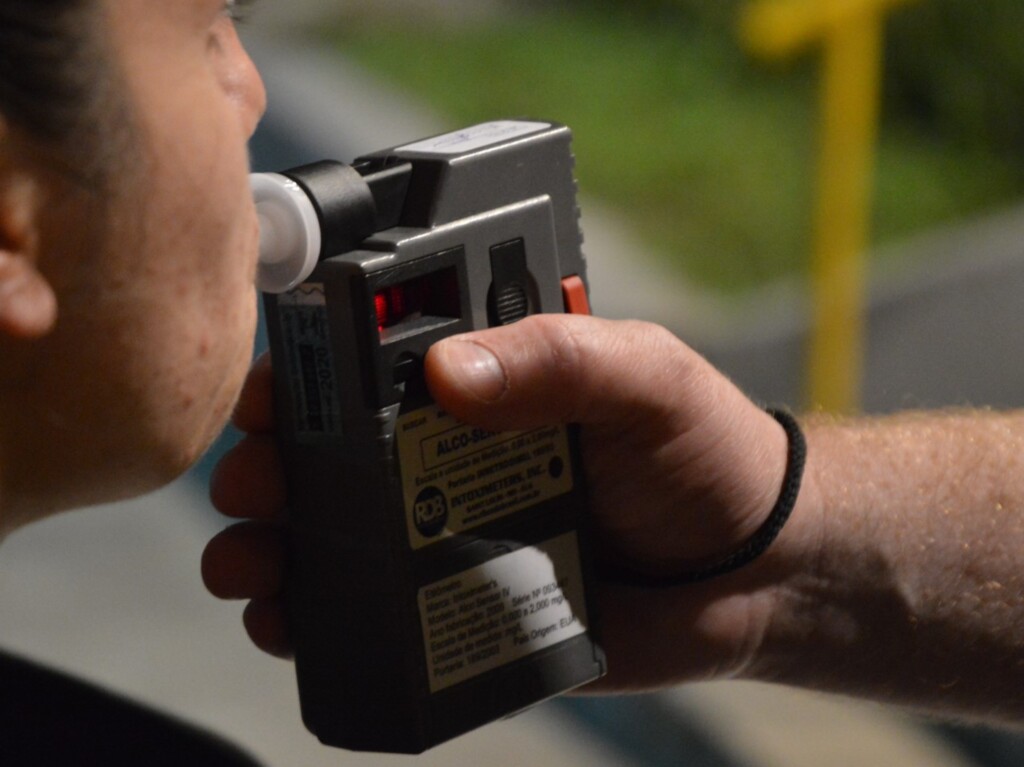 Sete motoristas embriagados são detidos durante a Balada Segura