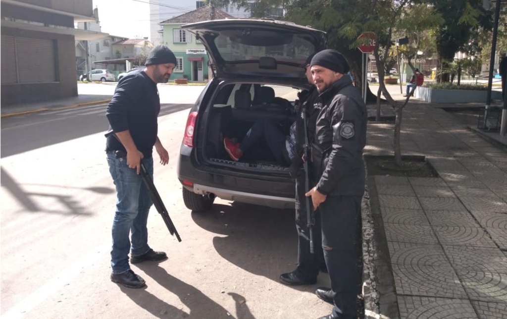Preso suspeito de latrocínio no interior de Nova Palma