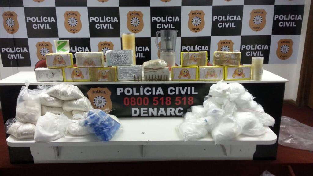 Operação termina com um preso e R$ 1 milhão em drogas apreendidas