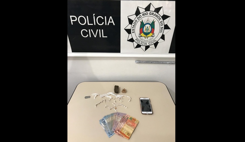 Polícia prende trio suspeito de tráfico de drogas em Tupanciretã