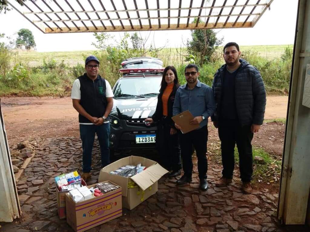 Medicamentos apreendidos pela polícia são doados para canil de Cruz Alta