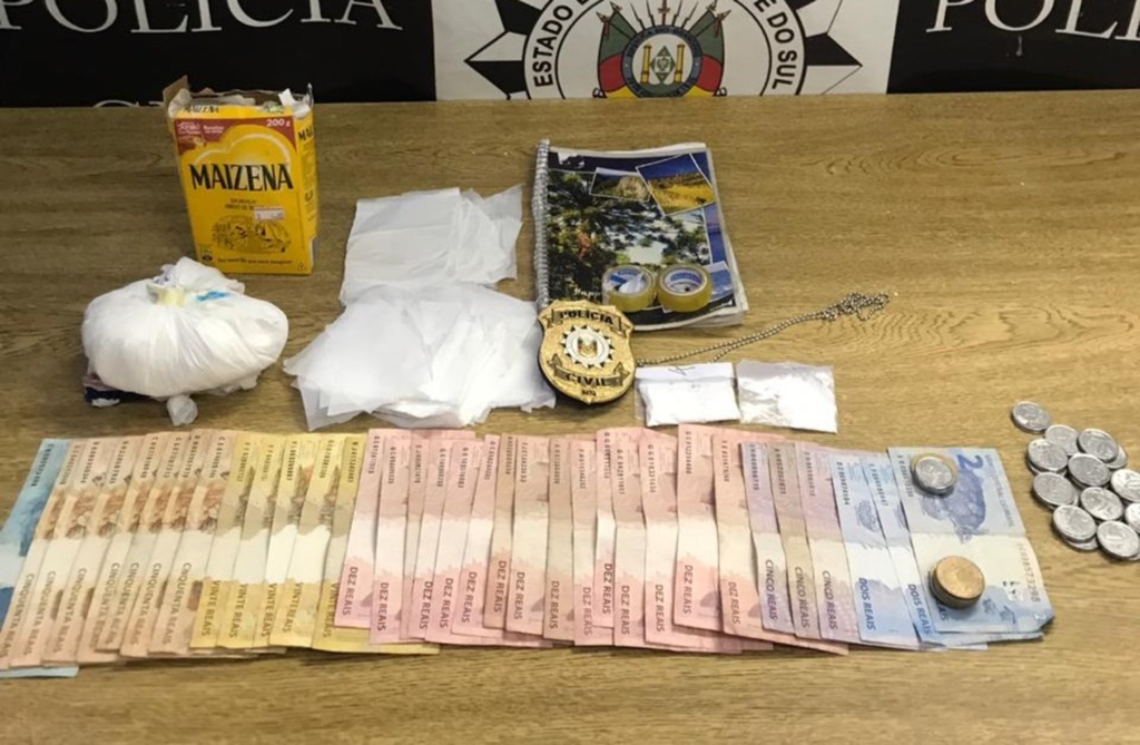 Idoso é preso por tráfico de drogas em Santa Maria