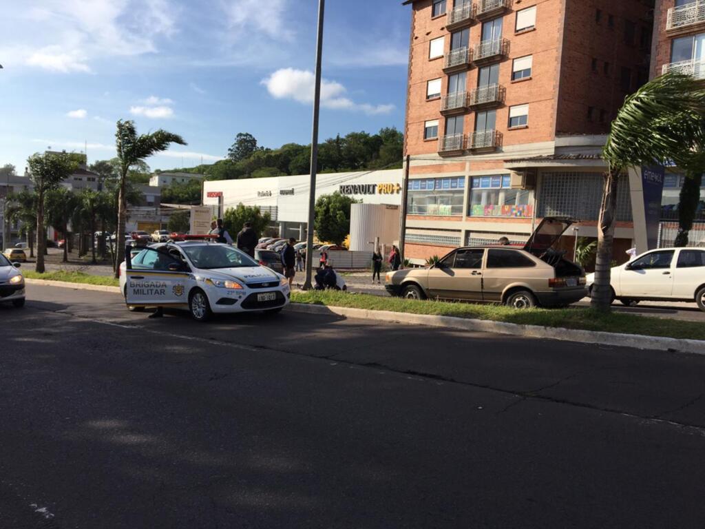 Idosa é atropelada ao atravessar avenida em Santa Maria